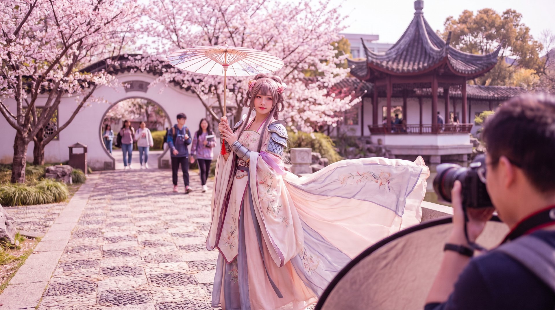小小绘传媒：古风校园写真拍摄